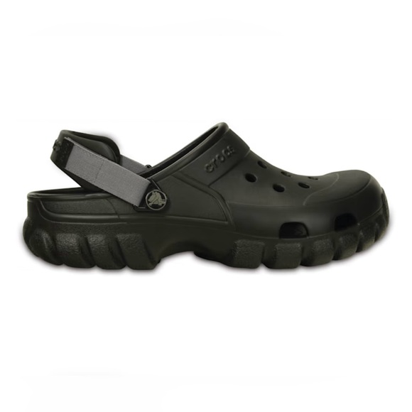 Crocs Black Offroad Sport Clog Graphite Size Men’s 10 Women’s 12 - Picture 1 of 7